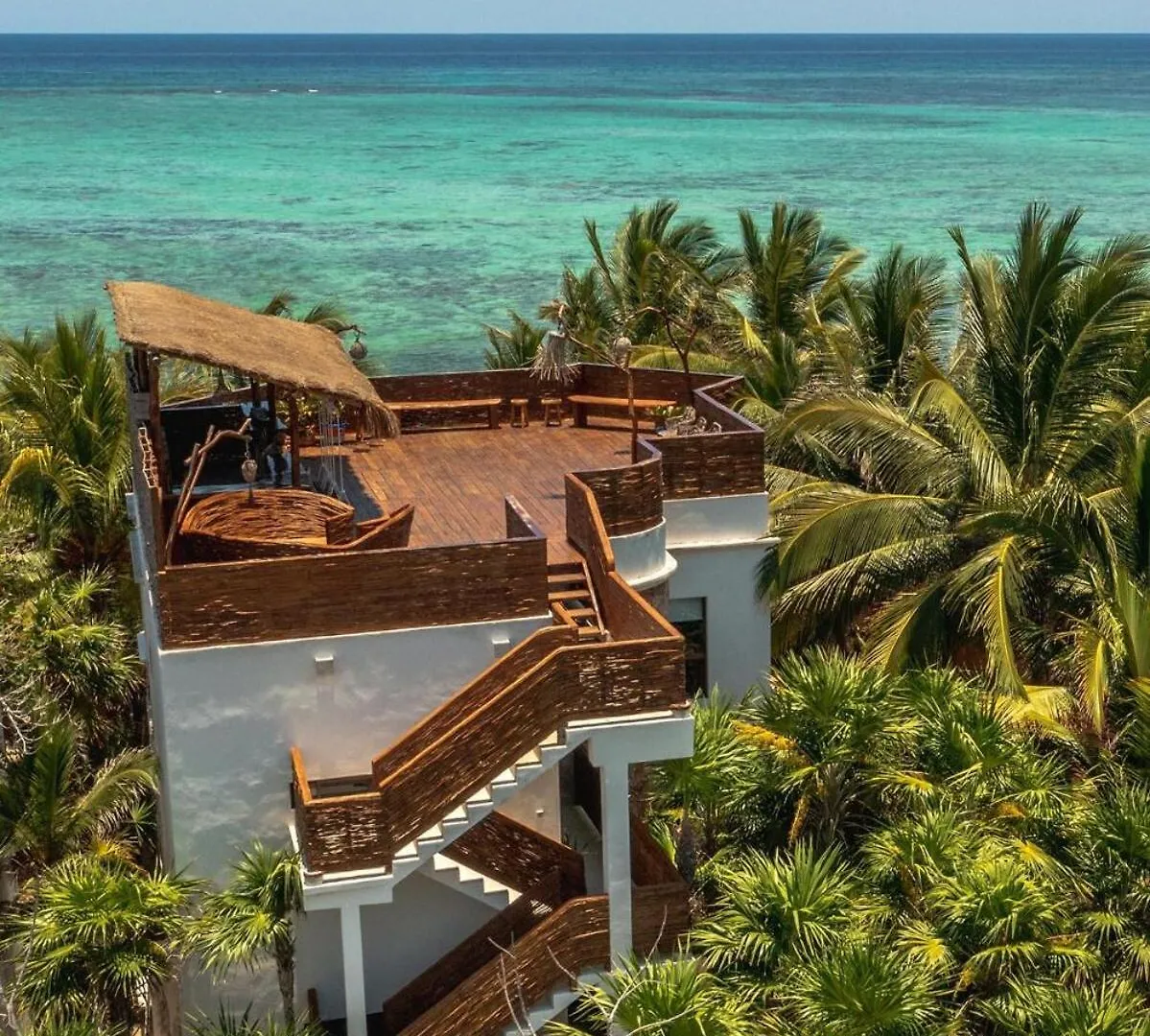 Nft Villa Beachfront At Soliman Bay, Tulum Бальчейль 0*,  Мексика
