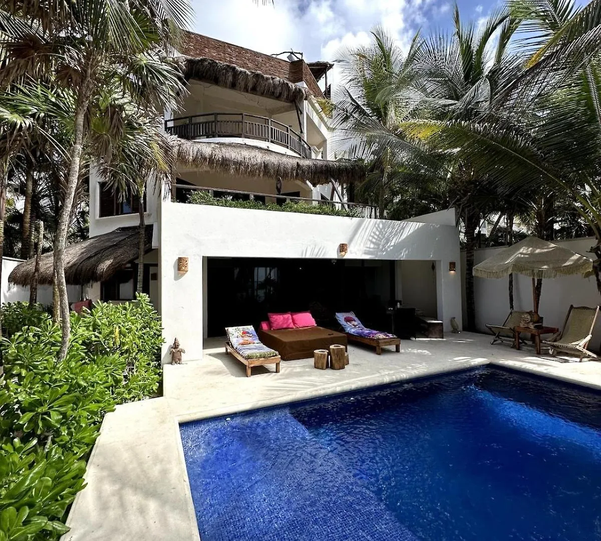 Nft Villa Beachfront At Soliman Bay, Tulum Бальчейль